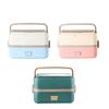 Leaf-proof Electric Heating Lunch Box Quick Heating Portable Insulated Lunchbox  For Office Workers