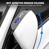 Automobilio lipdukas 2 vnt. Anglies pluošto automobilio galinio vaizdo veidrodėlio antakių lietaus apsauga Ford Focus Mondeo Kuga Fiesta MK7 Escort Explorer Edge