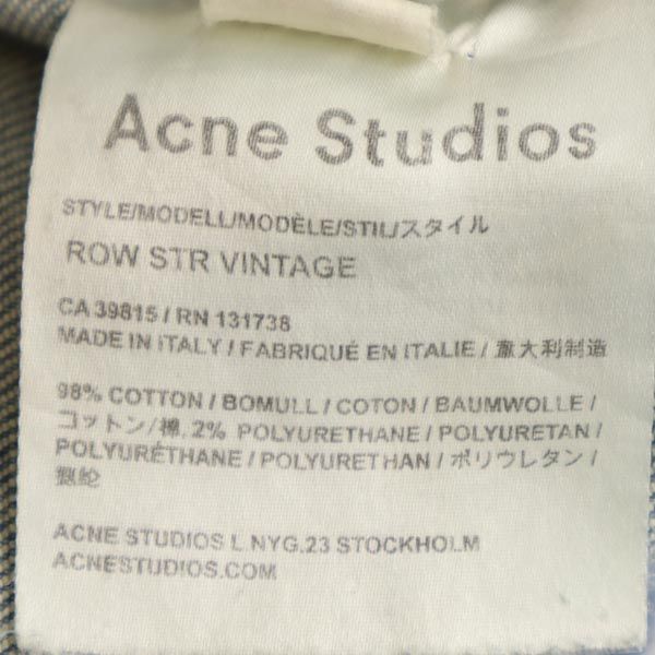 ACNE STUDIOS Straight denim pants w25 jeans Women Used