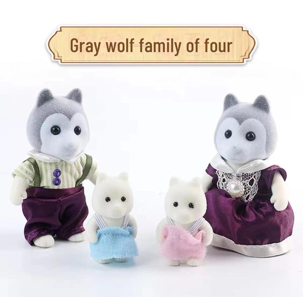 Senbel Mini Rabbit Doll Clothes Accessories for Children's Play House Set