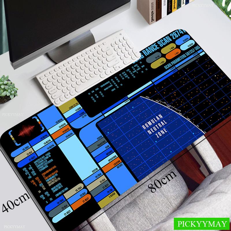 Spacecraft Mouse Pad Gamer Mousepads Big Gaming Mousepad XXL Mouse Mat Large Keyboard Mat Desk Pad For Computer Laptop