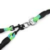 Nylon Double-headed Dog Leash Wave Pattern Walking Dog Rope  Medium Large Dogs