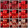 6pcs Traditional Horse Year Red Envelope Cartoon Red Packet Cute Lucky Money Pouch  Spring Festival