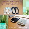 Hakihaki Kobo Slippers by CREO Cenote Mall Bamboo Size Made in Arch Up to Black - Slippers, G, Japan, Stimulator, 26.5cm,
