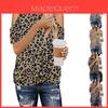 Elegante T-shirt da Donna con Stampa Leopardata e Design Cold Shoulder Perfetta per l'Estate