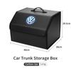 Car Trunk Storage Box Carbon Tool Organiser Multi-Use Storage Bag For VW Golf Jetta Passat mk4 mk5 mk6 CC Golf 5 7 Tiguan Lm2