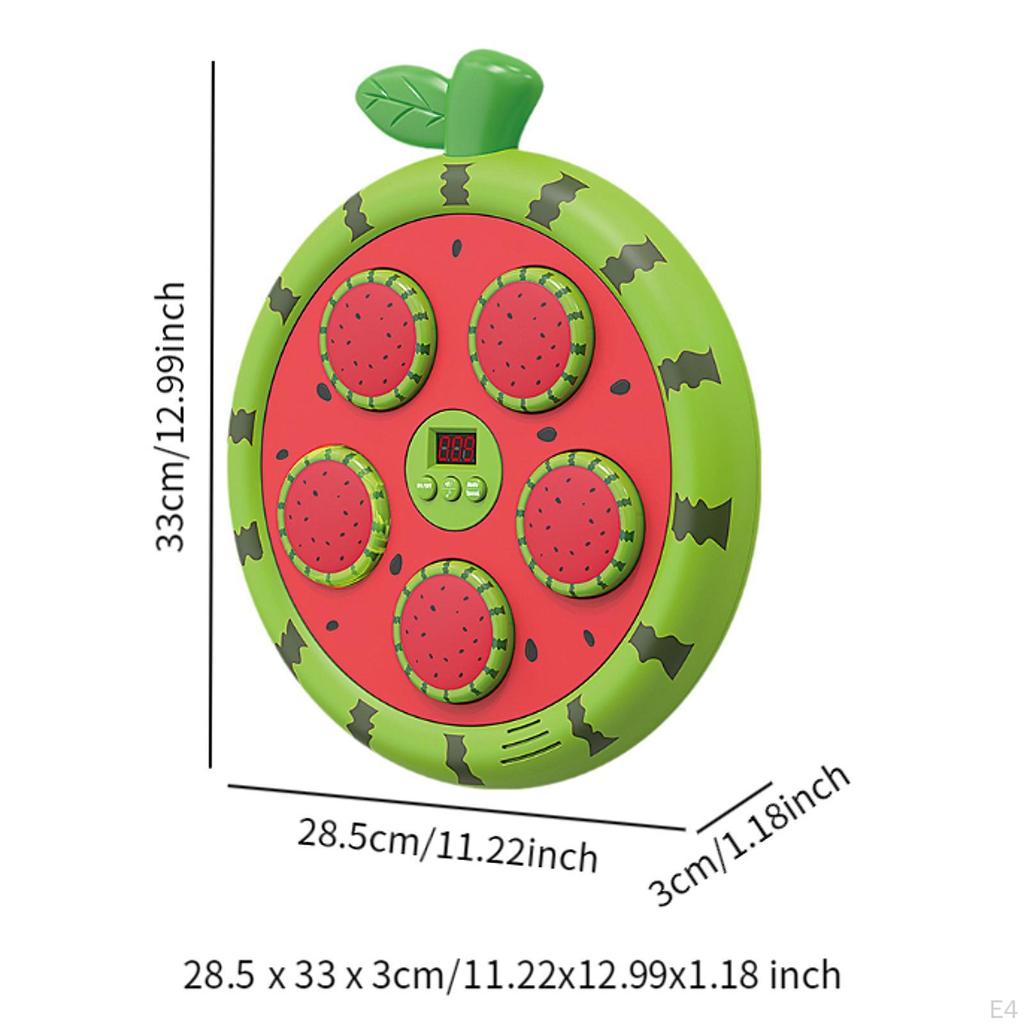 Music Boxing Machine Trainer for Boys Wall Mounted Electronic Target Sandbag