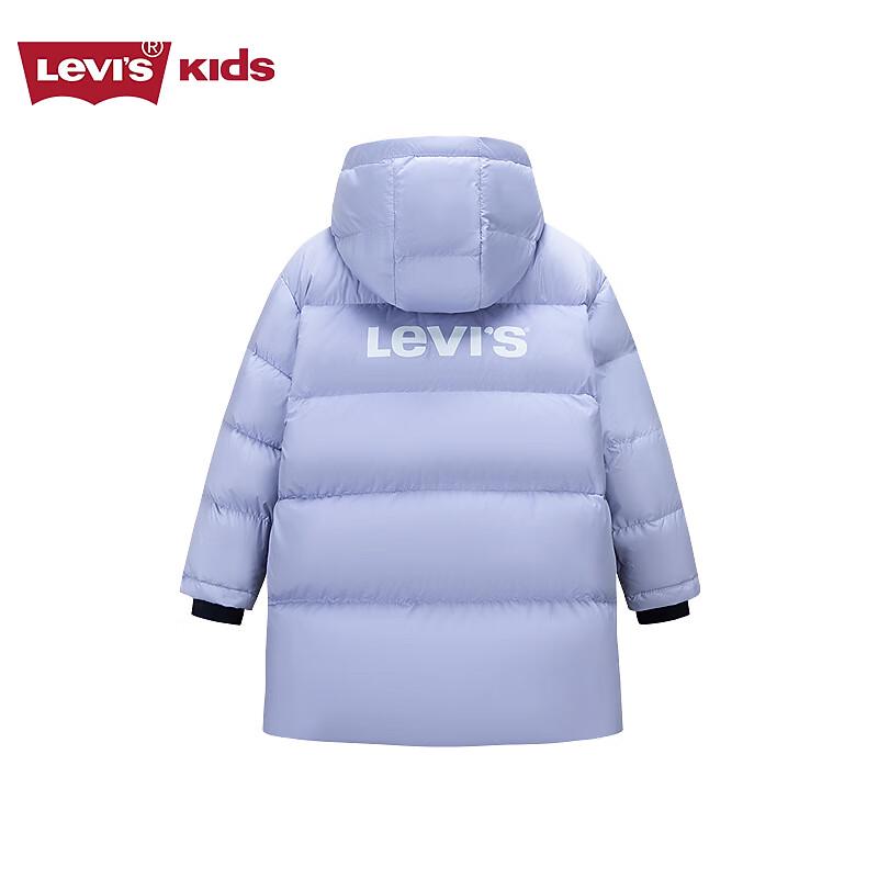 Levi's Veste d'hiver mi-longue pour enfants 80% duvet de canard