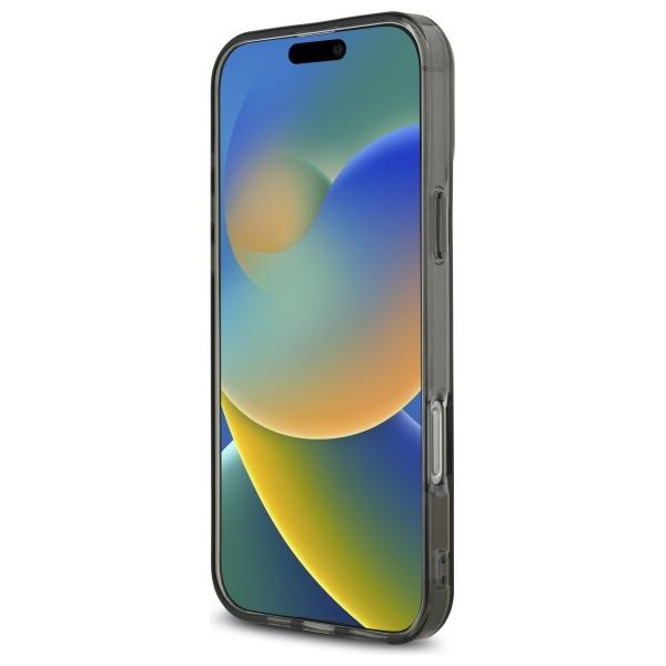 Guess Guhmp16Xpftdtek Iphone 16 Pro Max 6.9 Czarny/Black Hardcase Iml Rhinestones Magsafe