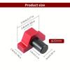 2/4Pcs 20mm Bench Dogs Aluminum Alloy Workbench Stop Limit Block MFT Table Accessories for Woodworking Positioning Lumber
