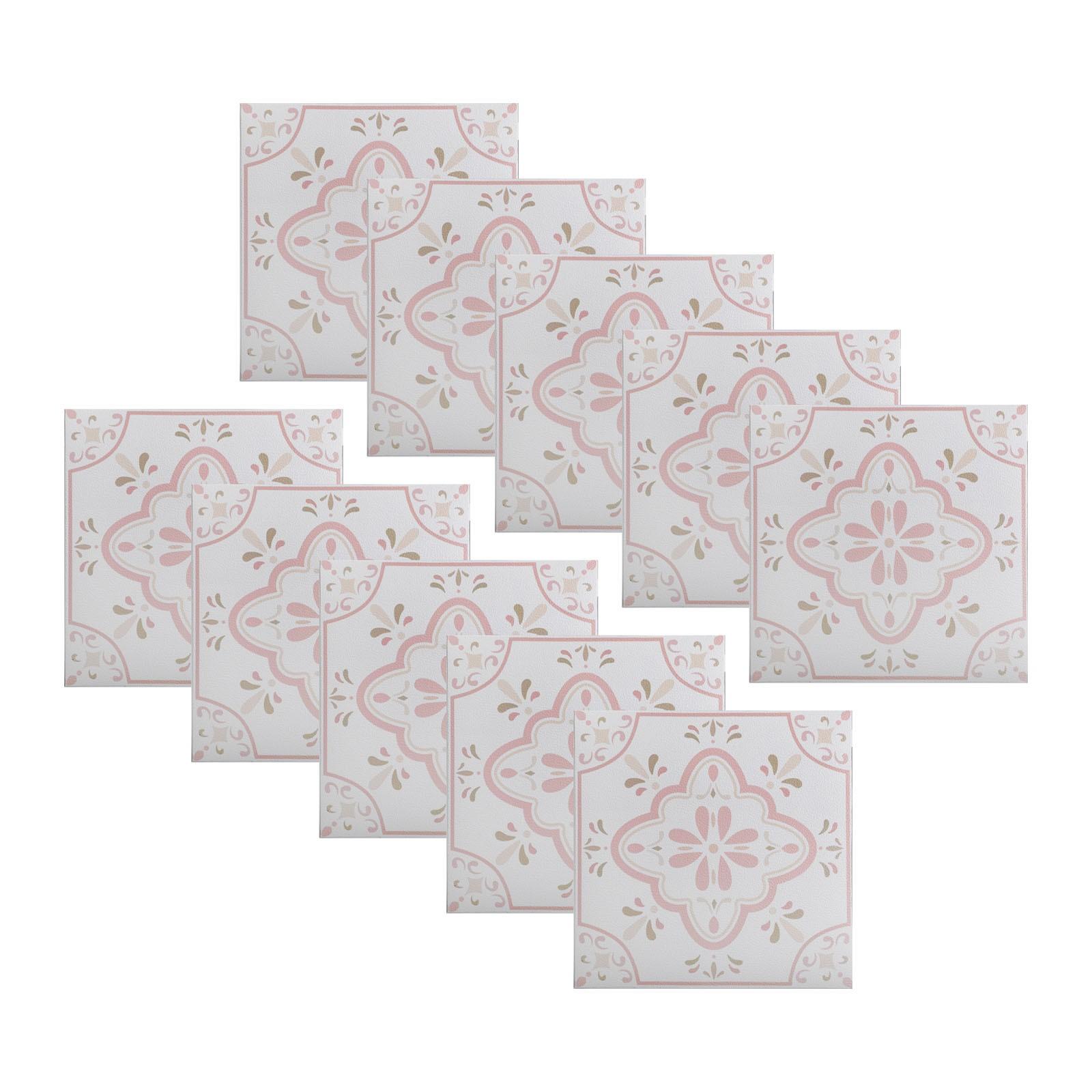 

Универсальное применение Розовые наклейки с узором Водонепроницаемые наклейки для плитки medium