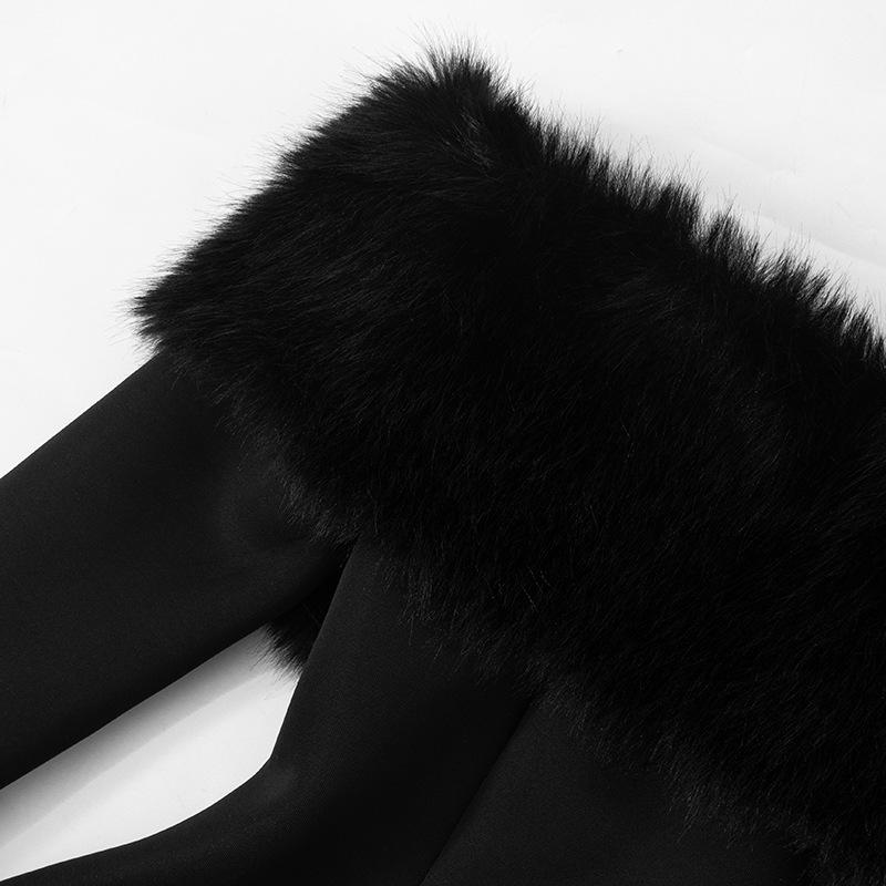 Zimné čierne bez ramienok nadýchané sexy šaty pre dámske róby elegantné večerné párty šaty bodycon mini jesenné šaty párty klub