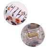 Headwear Funny Halloween Hair Claw Pvc Spider Pumpkin Themed Gripper Hat Shape Geometry Skeleton Shark Clip Women