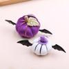 Halloween Hair Accessories DIY Kit: Quirky Bat & Pumpkin Cartoon Clips & Keychains