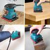 200W Wood Polisher Mechanical Furniture Wall Metal Polisher Grinding Machine Sandpapers Electric Orbital Sander Machine