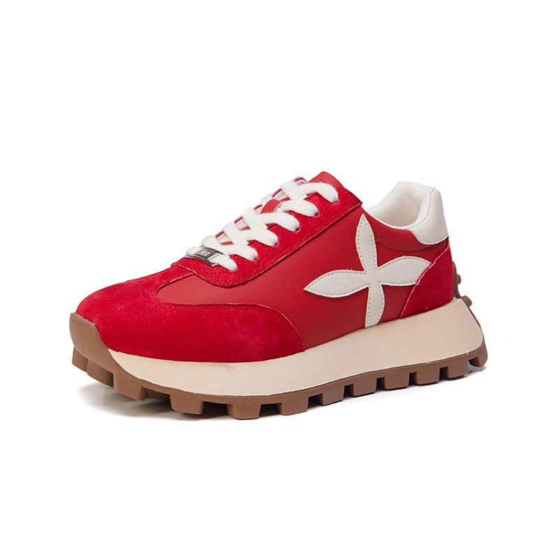 New Forrest Gump Women's Shoes: 100 Thick-soled Height-increasing Sports Shoes for Casual Wear
