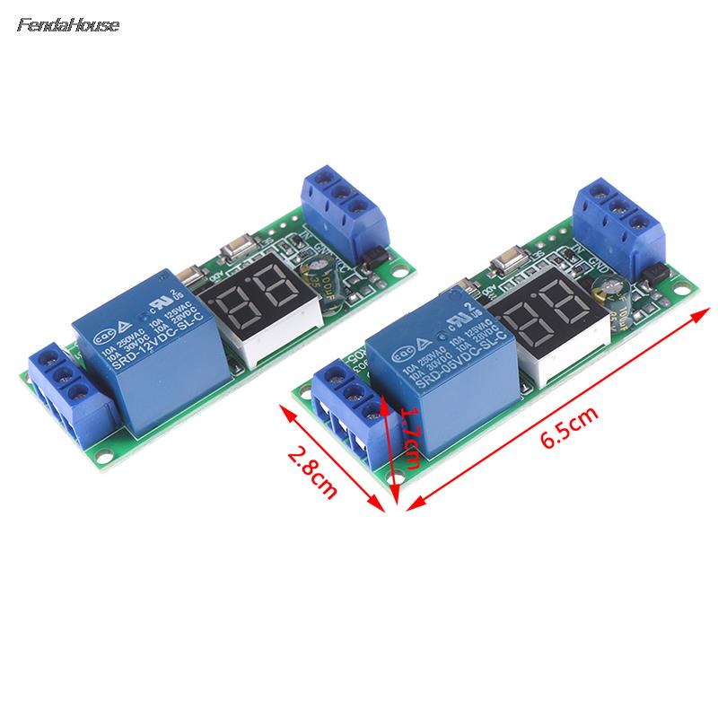 Multifunktions Digitalzeit Unendliche Verzögerung Schalter Timer Relais Modul DC5V12V24V