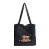 Girl Tote Bag Women's New Large-capacity Shoulder Bag Cartoon Puppy Commuter Bag