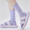 Kappa Comfortable Casual Stitching Non-Slip Wear-Resistant Slide Sandals Women Footwear Purple K0D45LT02D-4702