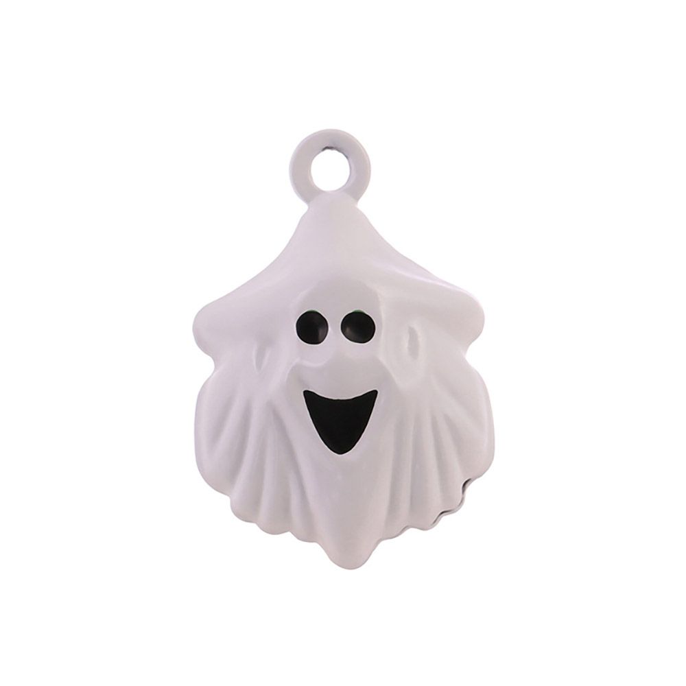 10PCS Gift DIY Accessories Party Supplies Jingle Bells Decoration Beads Halloween Bell Pendants Pumpkin Ghost