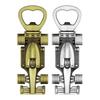 Race Car Bottle Opener Christmas Charm Zinc Alloy Non-Slip Handle Festive Gift for Racing Fans Dads Husbands Collectors Holiday Party Accessory