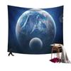 Starry Sky Tapestry: European & American Decorative Wall Hanging, Polyester Fabric, Perfect for TV Backgrounds & Photography Backdrops.