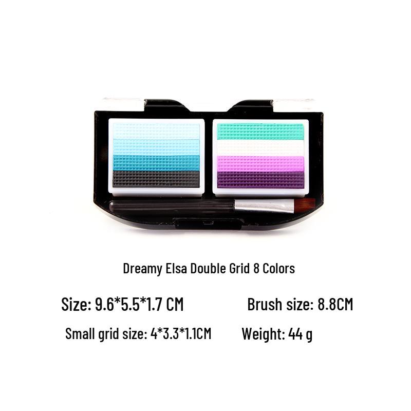 

Детский аквагрим для сцены, уличных выступлений и Хэллоуина - Радужные полоски (запасные)