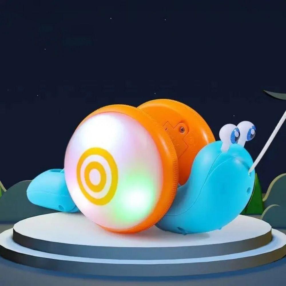 Learning To Walk Pull String Snail Car Toy Baby Walker Pull-Along Snail Toy  For Children
