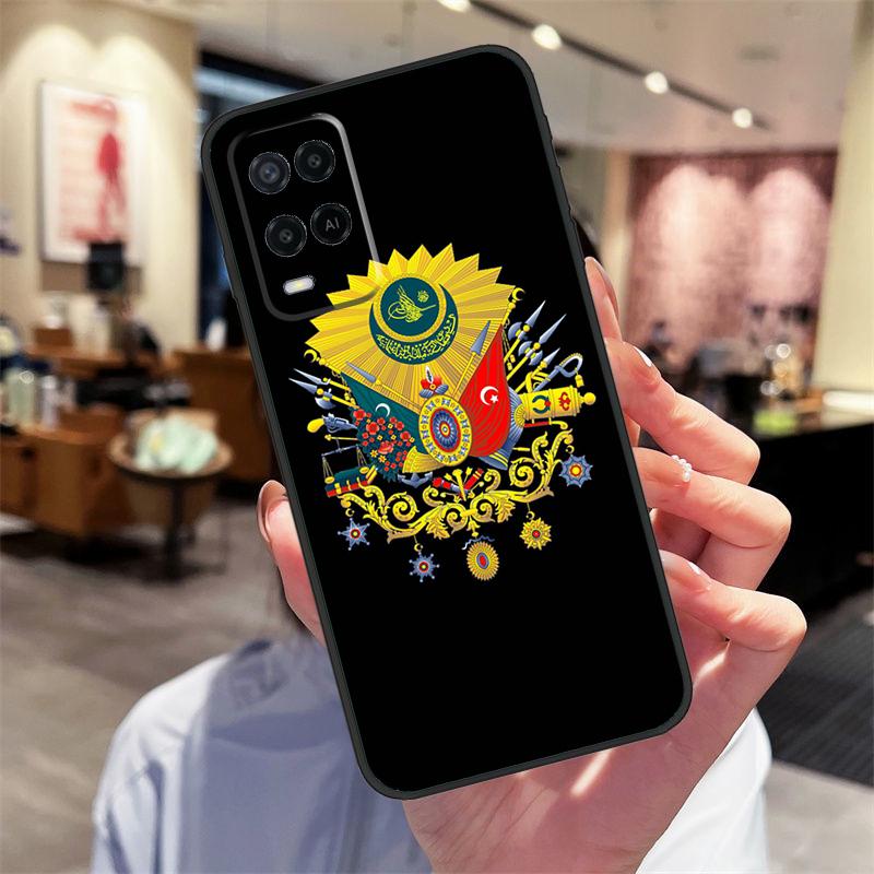 Ottoman Empire Coat Of Arms Case For Oppo A94 A74 A54 A18 A38 A58 A78 A98 A40 A60 A80 A16 A76 A96 A15 A17 A77 A57S Cover
