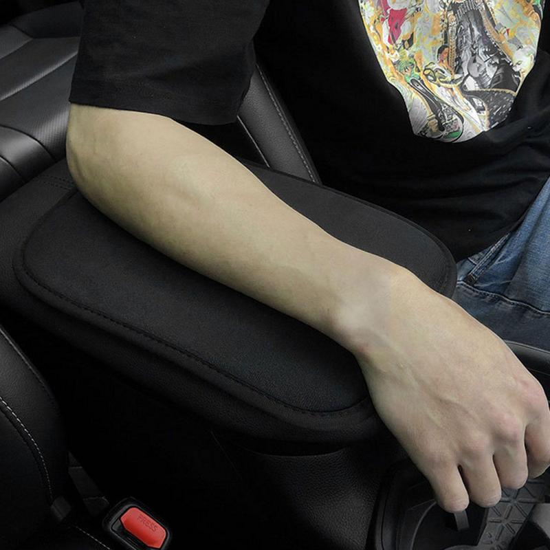 Arm Rest Pad For Car Breathable Automotive Center Console Cushion Anti-Scratch Car Arm Rest Protector Pad For Sedan SUV RV Truck