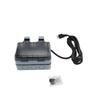 Outdoor Water Proof Socket 2 Gang Wall Mounted Power Outlet IP66 Protecting with Independent Switch Indicator Light 10m