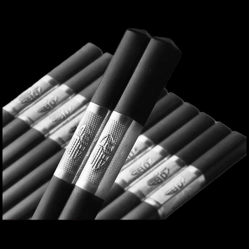 

Silver Lucky Antibacterial Alloy Chopsticks