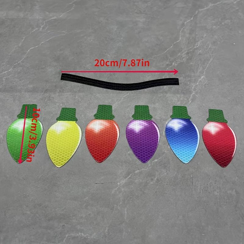9-piece Reflective Car Magnet Set, Used for Holiday Parties, Car Garages, Refrigerator Stickers