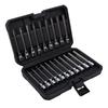 20 Piece 3 8 Inch Drive Extra Long Hex Bit Socket Set Metric 3 12mm SAE 1 8 7 16 Inch Hex Socket Set for Machinery