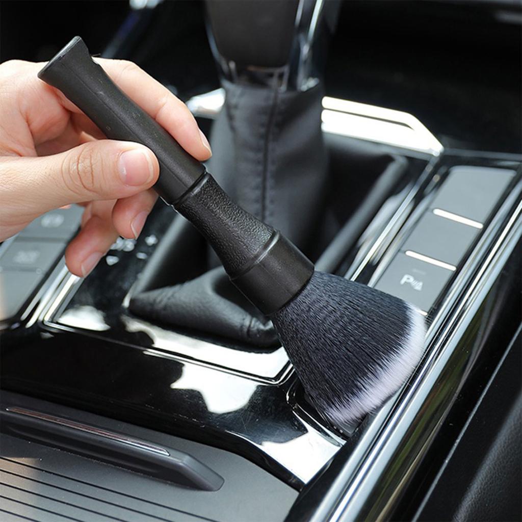 Auto Detail Brush, Car Detailing Brush Interior Duster, Car Interior Cleaning Brush Dusting Brush For Auto Home  Detailing Clean