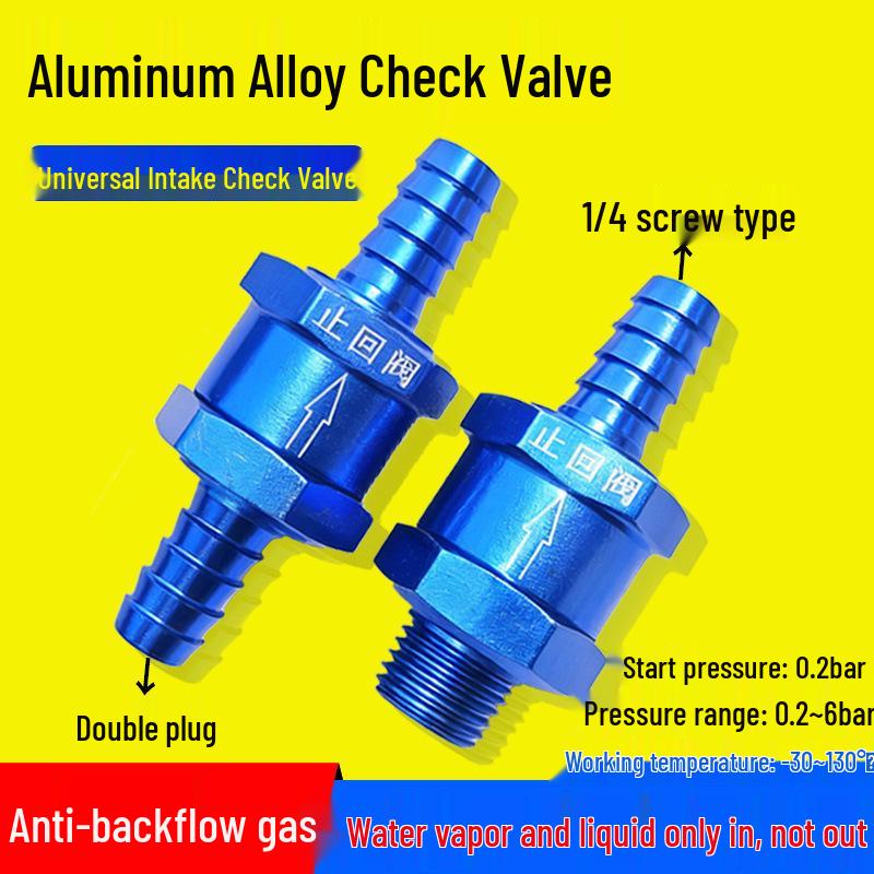 Aluminum Alloy Air Brake Check Valve for Anti-Backflow