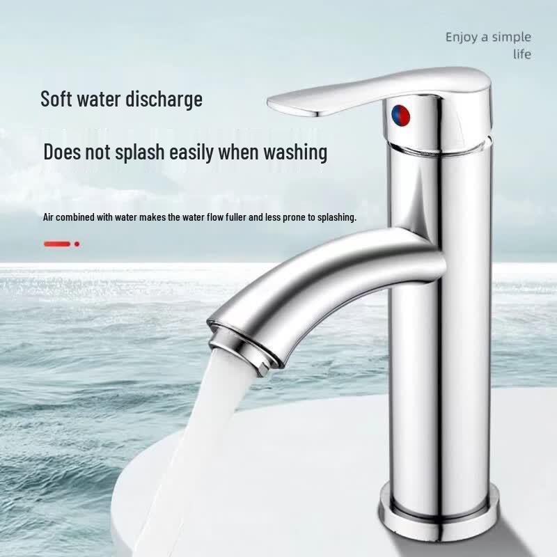 Hot & Cold Basin Mixer Tap