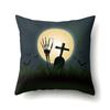 Halloween Pillowcase Car Waist Pillow Pumpkin Sofa Cushion Cover Office Home Living Room Pillowcase
