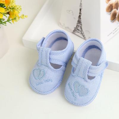 Newborn Girl Boy Soft Sole Crib Toddler Shoes Canvas  