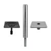 Boat Seat Pedestal Base Kit Marine Base Pedestal Plate Versatile Easy to Install Rack 11inch Tall Parts for Outdoor Jon Bass