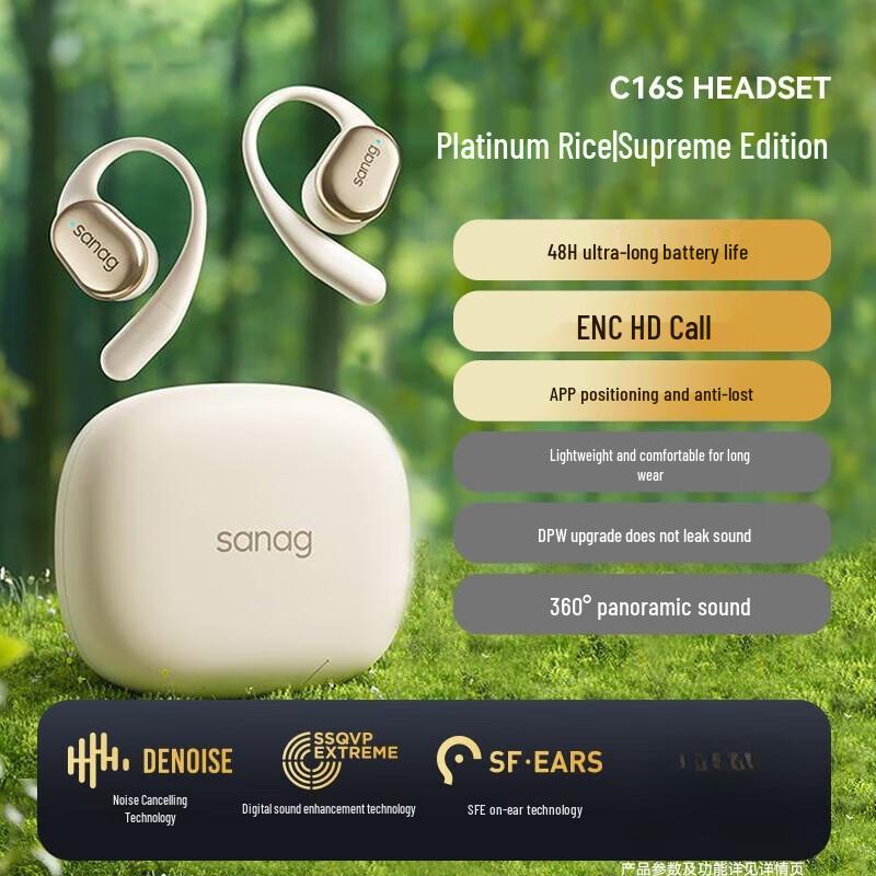 

Saina C16S Open-Ear Sports Bluetooth Headset