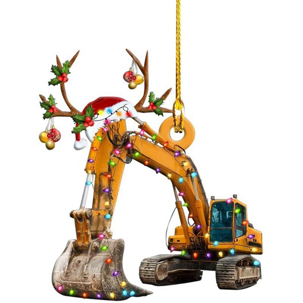 Weihnachtsbaum-Hängebuch-Acryl-Dekoration