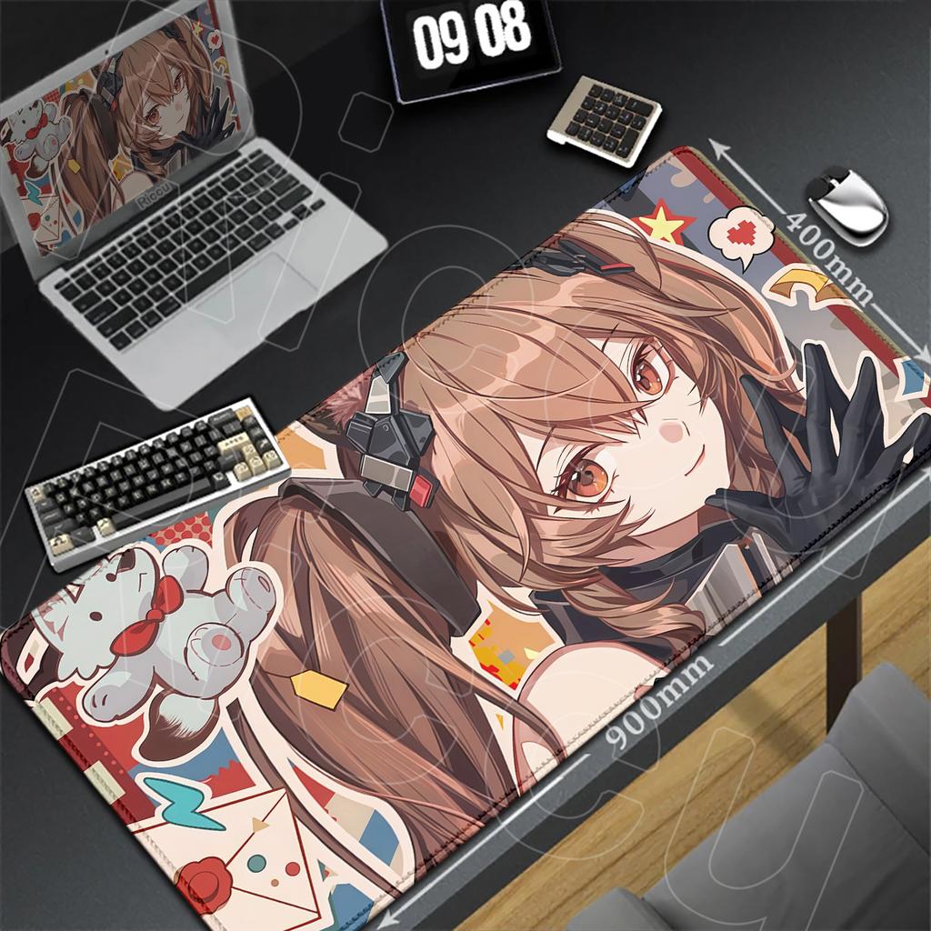 Heißes Spiel Arknights Endfield Kawaii Anime Mädchen Gilberta Mauspads HD Druck Gummi Büro Computer Tischmatte Laptop Tastaturmatte