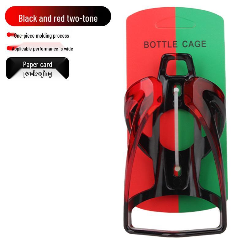 Plastic Bicycle Water Bottle Cage for Road & Mountain Bikes - Cycling Cup Holder & Gear Accessories