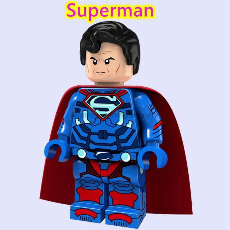 Compatible With Marvel Minifigures Superman Green Lantern Building Blocks Toys For Children