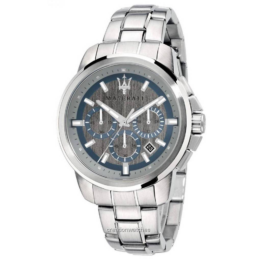 

Maserati Successo Chronograph Quartz R8873621006 Men s Watch сірий