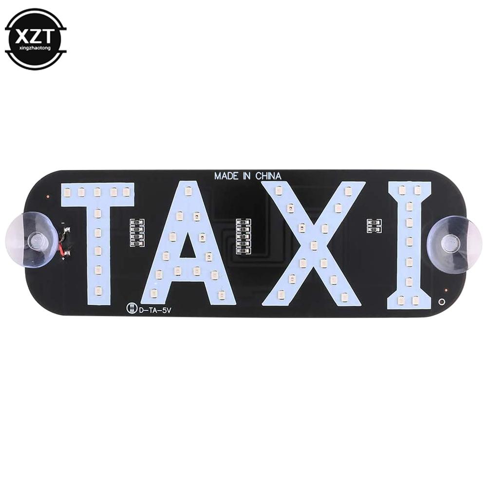 NOVÁ 12V LED lampa pro auto taxi na čelní sklo, světlo taxi, lampa na SPZ, energeticky úsporná, s dlouhou životností, USB kabel s vypínačem, stropní světla 6