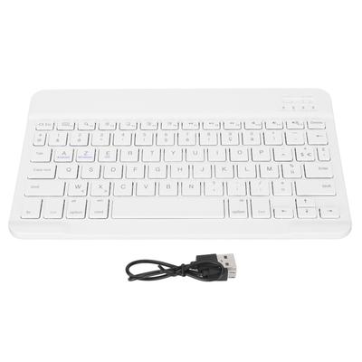 10in Drahtlose Tastatur Schlank Wasserdicht Scissor Stil Drahtlose Bluetooth Französisch AZERT Tastatur für