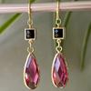 Retro Luxury Style Zircon Women's Dangle Earrings, Used for Daily Banquets and Parties, and A Must-have Gift for Friends