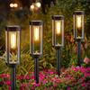 8pcs Solar Garden Lamp Outdoor Ground Lamp Landscape Lamp Garden Light Solar Lawn Lamp